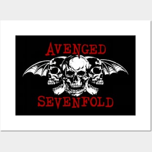 Skull avenged 3 Posters and Art